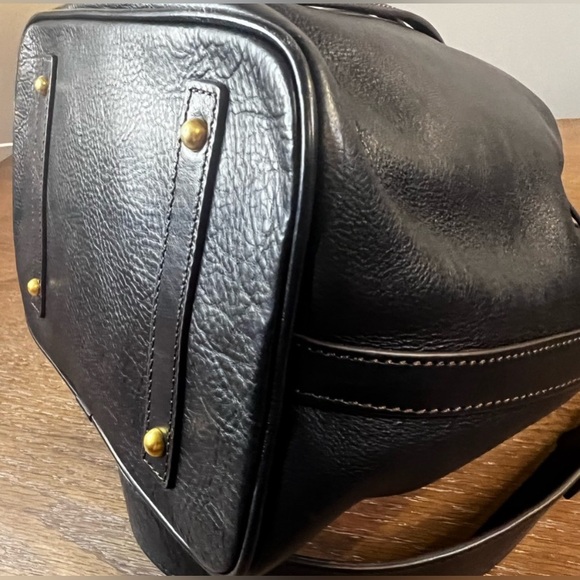 NET - Black Florentine Drawstring Leather - Picture 8 of 12